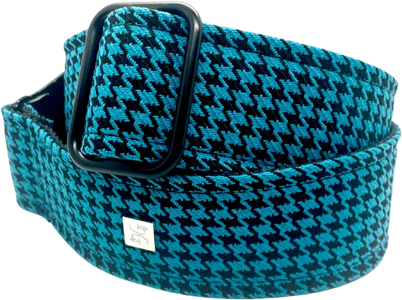 Courroie guitare Get’m Get’m – Fly Hounds Tooth Blue