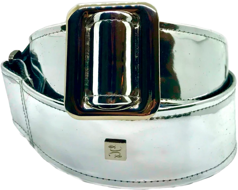 Courroie de guitare Get’m Get’m – Mirror Reflective Collection – Silver