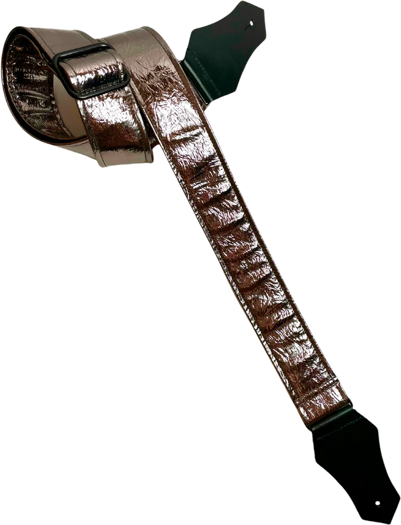Courroie guitare Get’m Get’m – Distressed Vernice Pewter