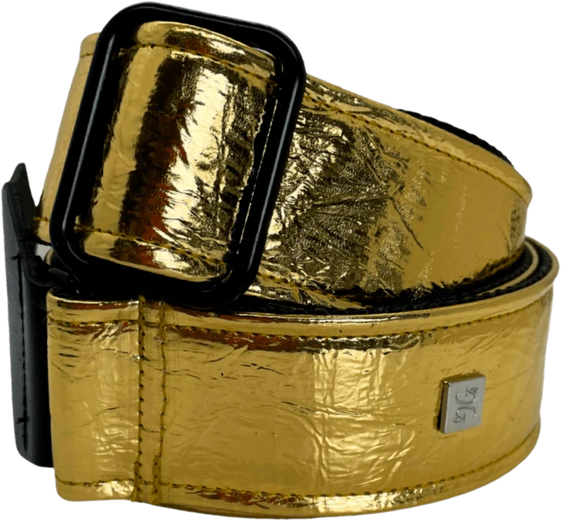 Courroie guitare Get'm Get'm – Distressed Vernice Gold