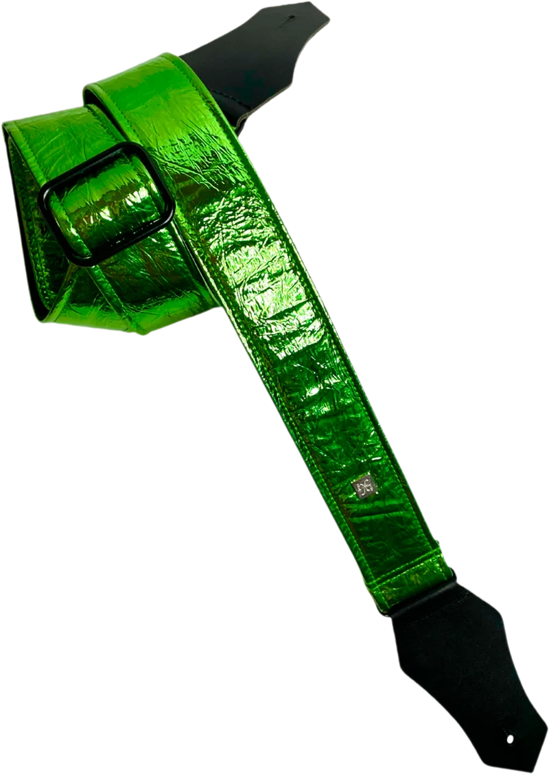Courroie guitare Get’m Get’m – Distressed Vernice Green