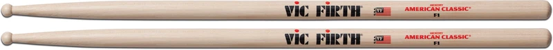 Paire de baguettes Vic Firth American Classic F1 – Olive bois