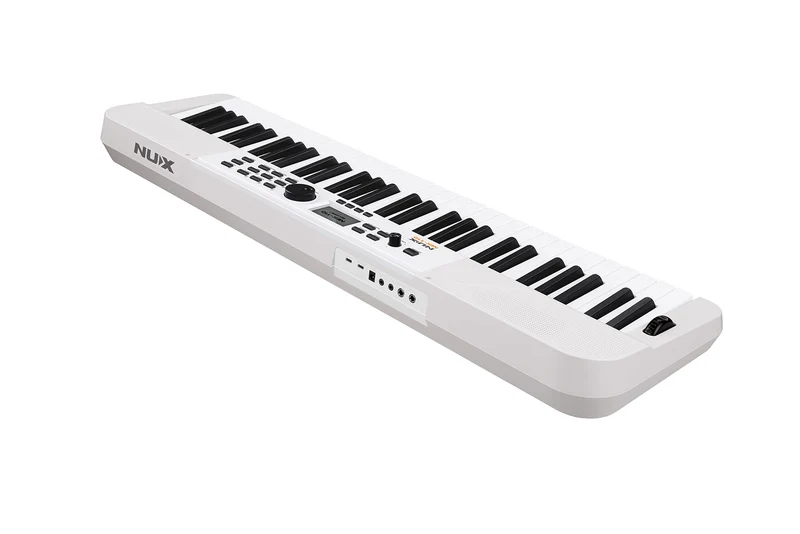 Piano portable NUX NEK-110 – 61 touches – Blanc