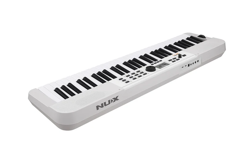 Piano portable NUX NEK-110 – 61 touches – Blanc