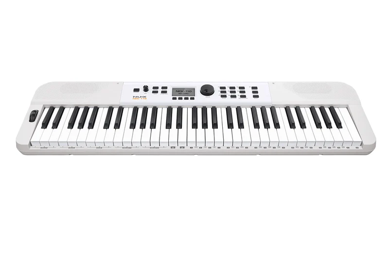 Piano portable NUX NEK-110 – 61 touches – Blanc