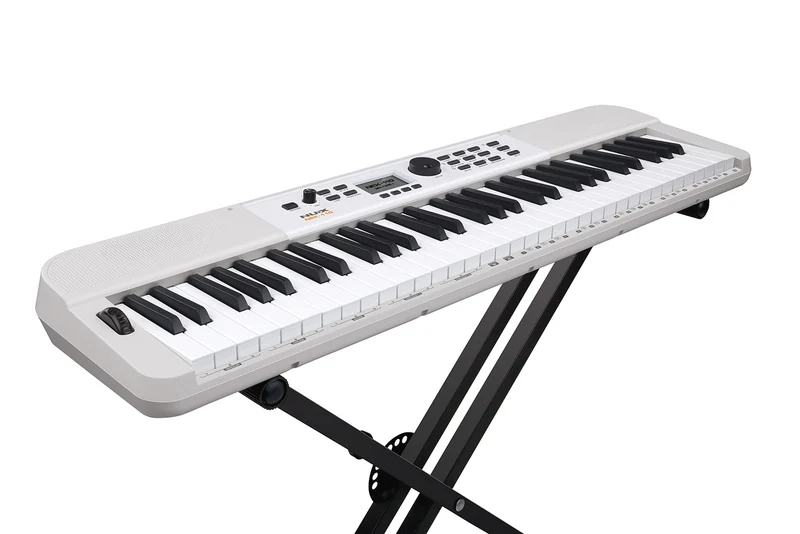 Piano portable NUX NEK-110 – 61 touches – Blanc
