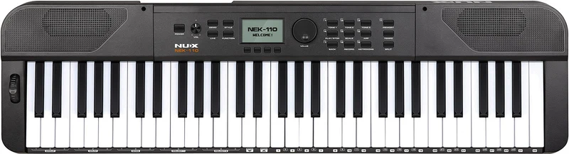 Piano portable NUX NEK-110B – 61 touches – Noir