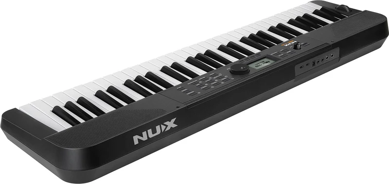 Piano portable NUX NEK-110B – 61 touches – Noir