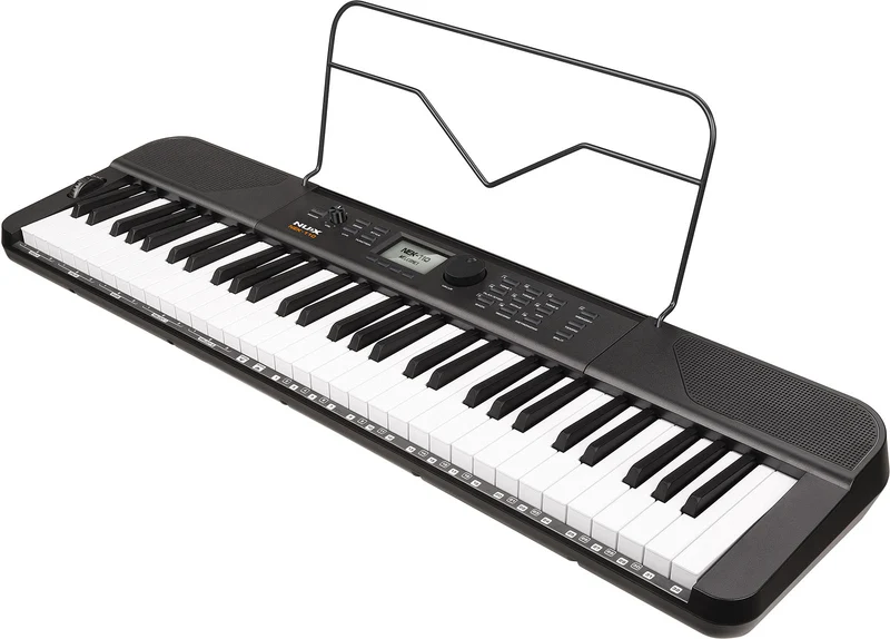 Piano portable NUX NEK-110B – 61 touches – Noir