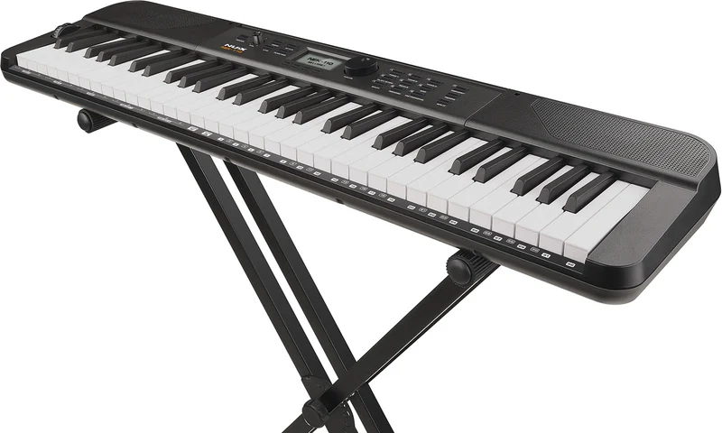 Piano portable NUX NEK-110B – 61 touches – Noir