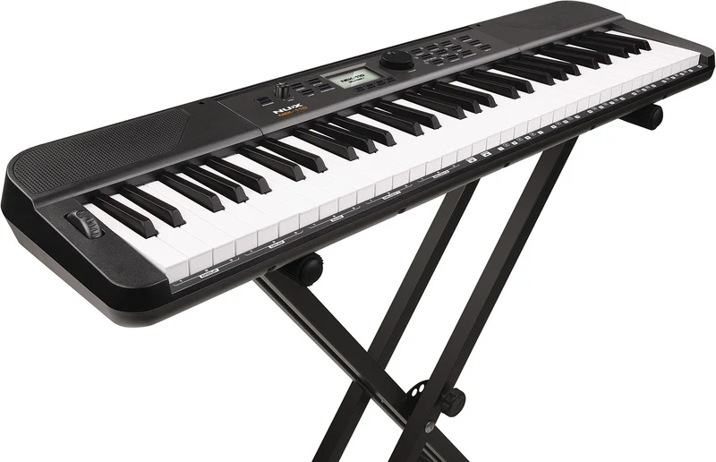 Piano portable NUX NEK-110B – 61 touches – Noir
