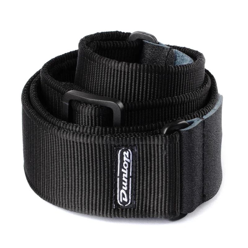 Courroie guitare DUNLOP Standard Noir – Extra longue D38-09BK