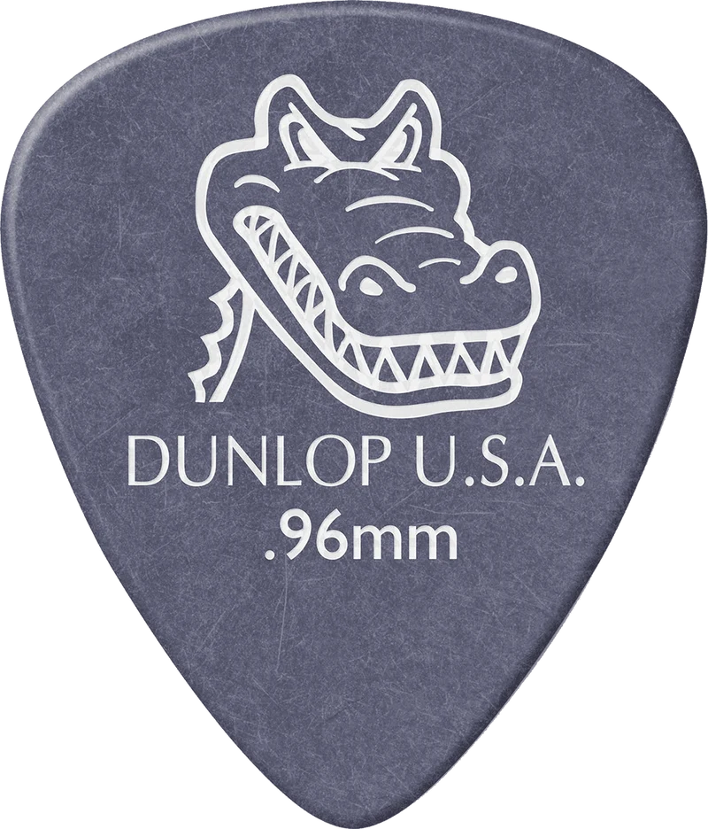 Player’s Pack de 12 médiators Dunlop Gator Grip 0.96mm 417P096