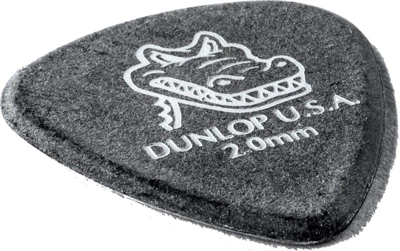 Player’s Pack de 12 médiators Dunlop Gator Grip 2.00mm