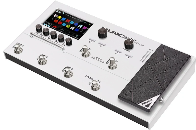 Multi-effets / Modéliseur guitare & basse (White) NUX MG50LI-WH