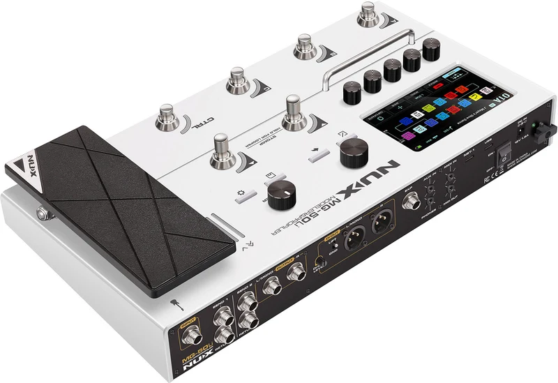 Multi-effets / Modéliseur guitare & basse (White) NUX MG50LI-WH
