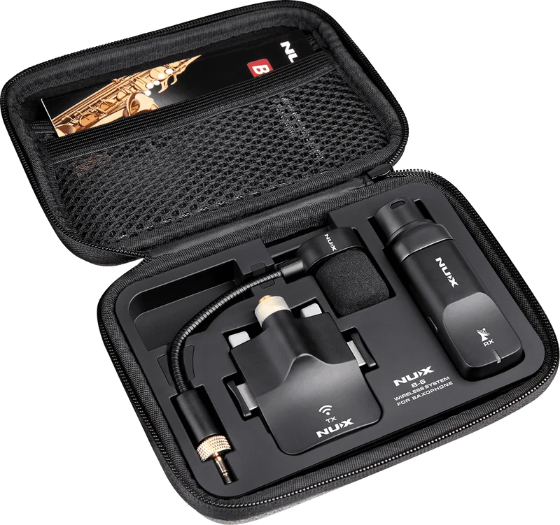 Système sans fil pour saxophone 2,4 GHz NUX B6