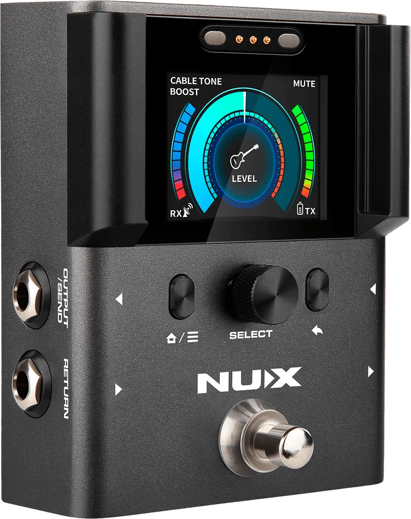 Système sans-fil complet guitare pedalboard 2,4 GHz NUX B8