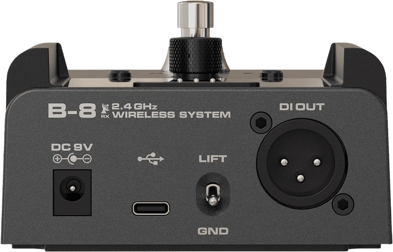 Système sans-fil complet guitare pedalboard 2,4 GHz NUX B8
