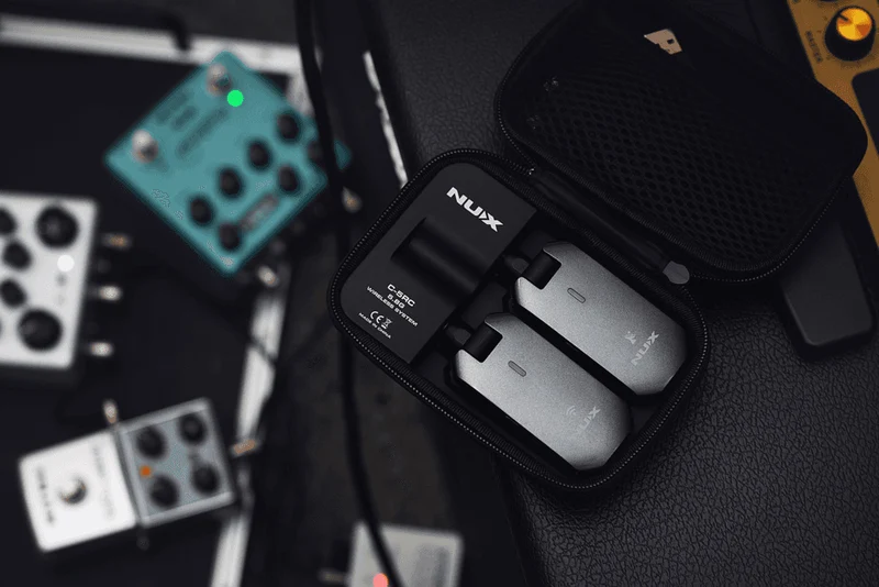 Système sans-fil guitare 5,8 GHz NUX C5RC – synchro auto + Power Case
