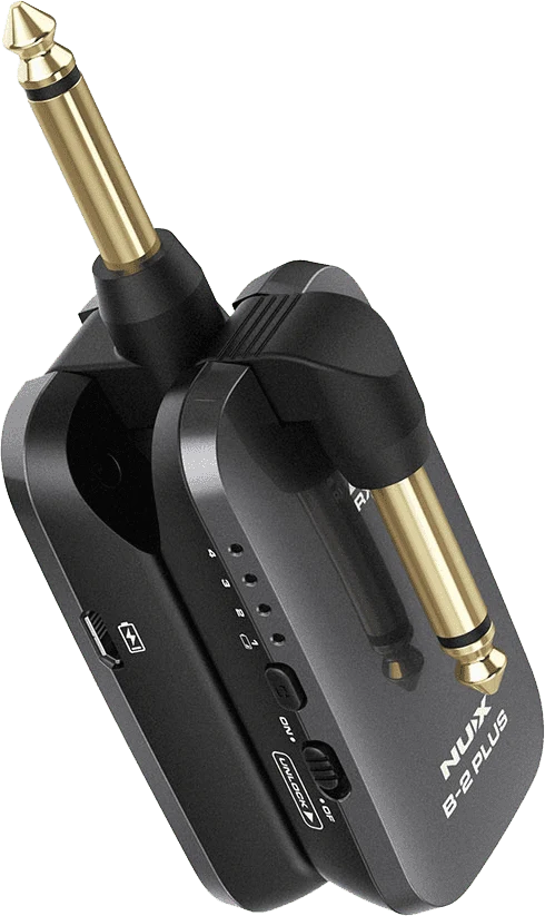 Système sans-fil complet guitare 2,4 GHz – 4 canaux NUX B2 PLUS
