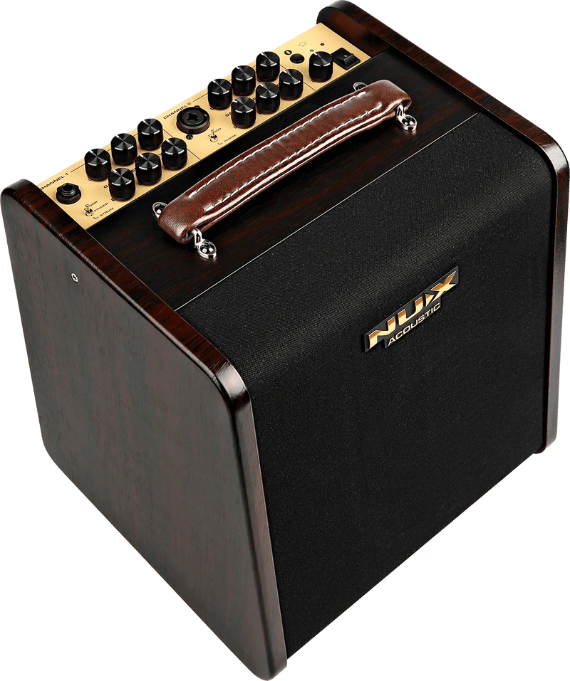 Ampli guitare acoustique 80W sur batterie + effets / looper NUX AC80