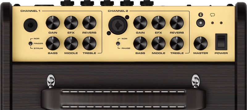 Ampli guitare acoustique 80W sur batterie + effets / looper NUX AC80