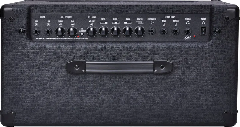 Ampli guitare électrique Eko Black Stealth 50W Reverb BS50
