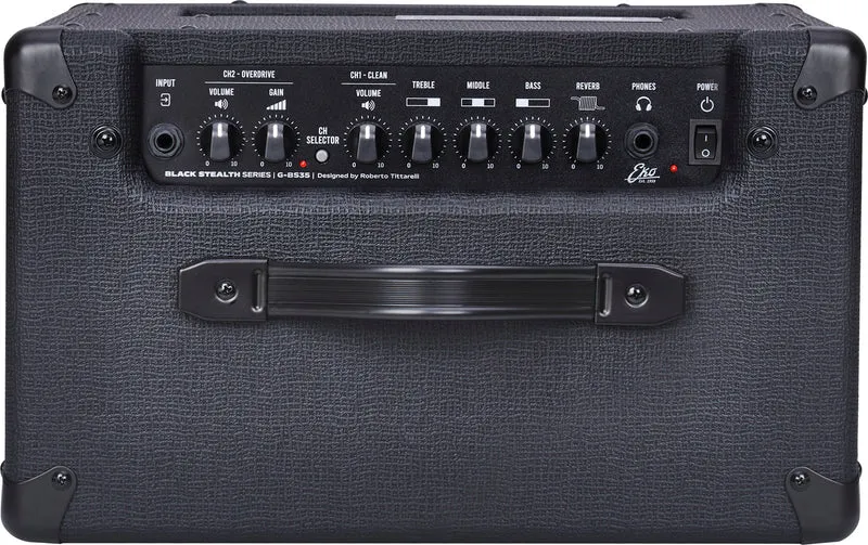 Ampli guitare électrique EKO Black Stealth 35W Reverb G-BS35