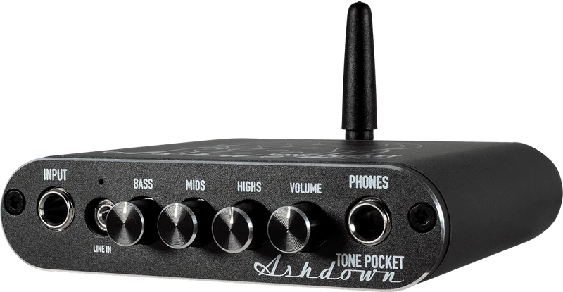Interface Audio / Préampli Basse Ashdown Tone Pocket Bluetooth Noir