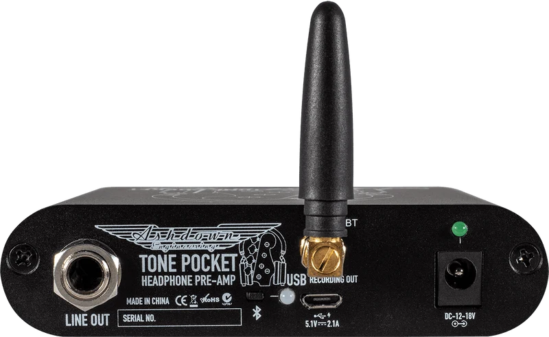 Interface Audio / Préampli Basse Ashdown Tone Pocket Bluetooth Noir