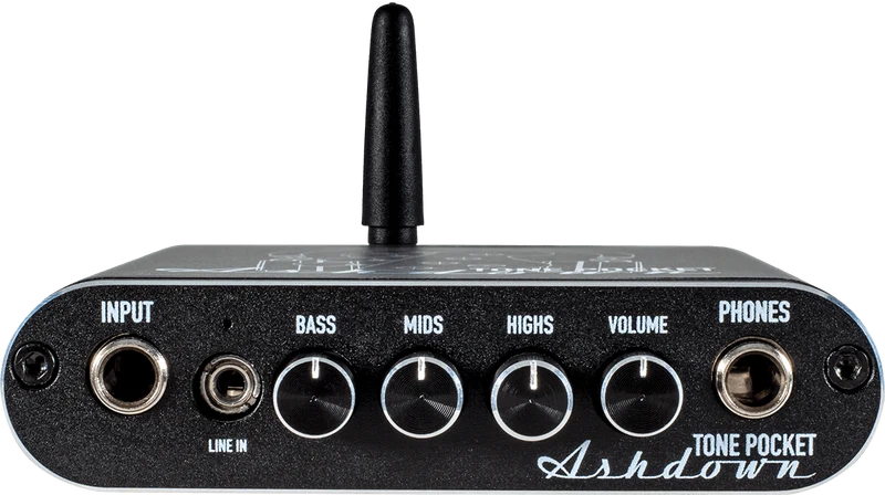 Interface Audio / Préampli Basse Ashdown Tone Pocket Bluetooth Noir