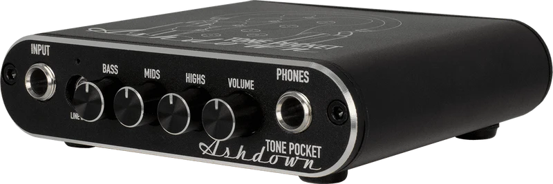 Interface audio préampli basse Ashdown Tone Pocket Noir