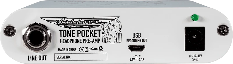 Interface Audio / Préampli Basse Ashdown Tone Pocket Blanc
