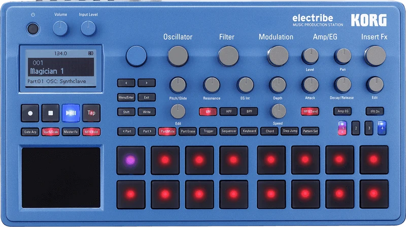 Synthé & séquenceur Korg Electribe 2 BL