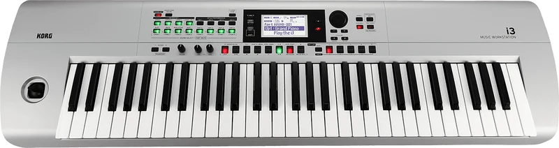 CLAVIER ARRANGEUR 61 NOTES GRIS MAT NON AMPLIFIE KORG I3-MS