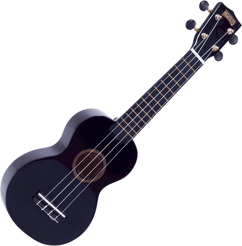 Ukulélé Soprano MAHALO MR1 NOIR BRILLANT AVEC HOUSSE