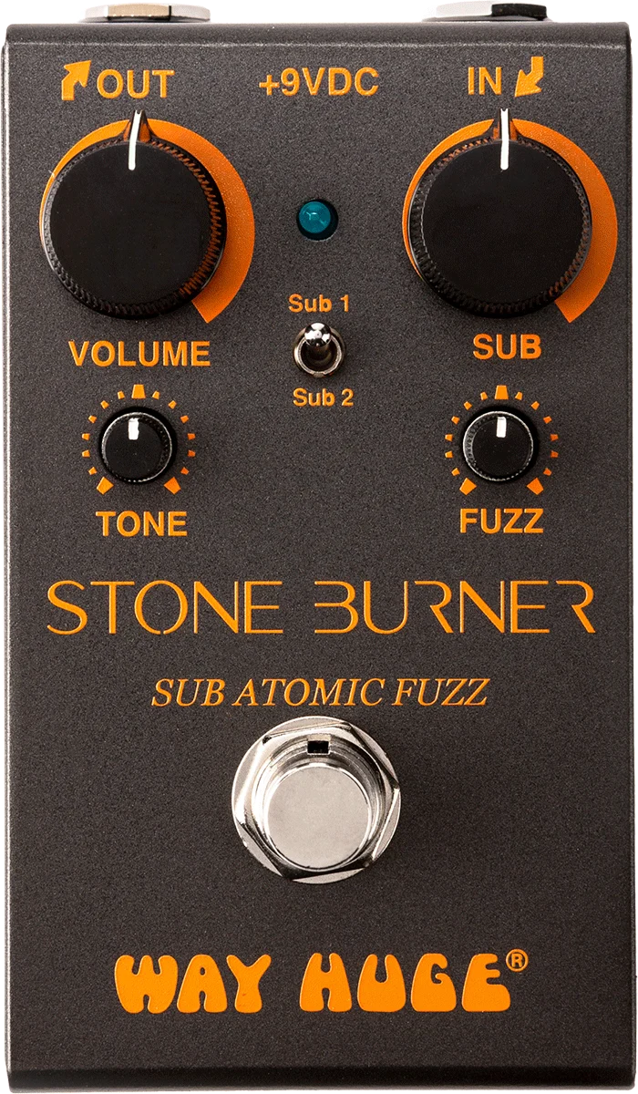 Pédale Fuzz Way Huge Stone Burner Sub Atomic Fuzz WM81