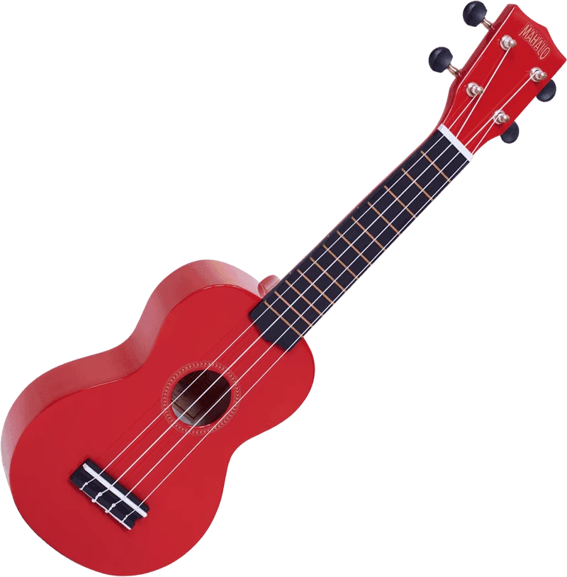 Ukulélé Soprano MAHALO MR1 ROUGE AVEC HOUSSE