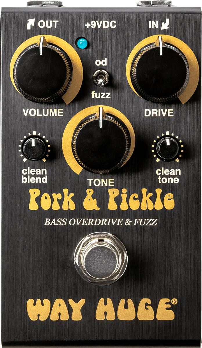 Pédale Overdrive / Fuzz Way Huge Pork & Pickle Mini WM91