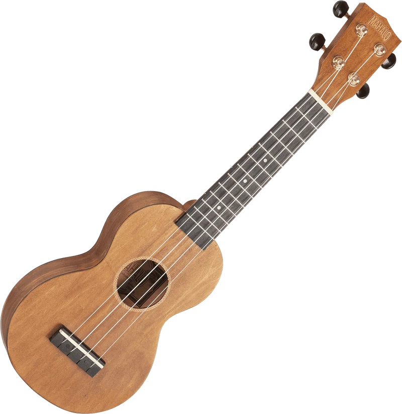 Ukulélé soprano Slimline naturel satin + housse Mahalo MS1-TBR