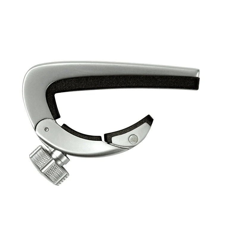 Capodastre guitare acoustique Dunlop Pivot Capo Satin Chrome DPCSC