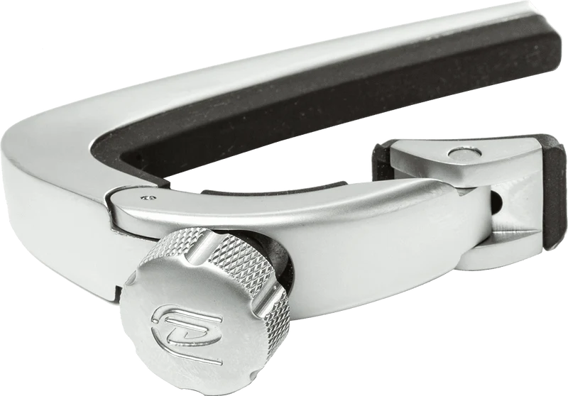 Capodastre guitare acoustique Dunlop Pivot Capo Satin Chrome DPCSC