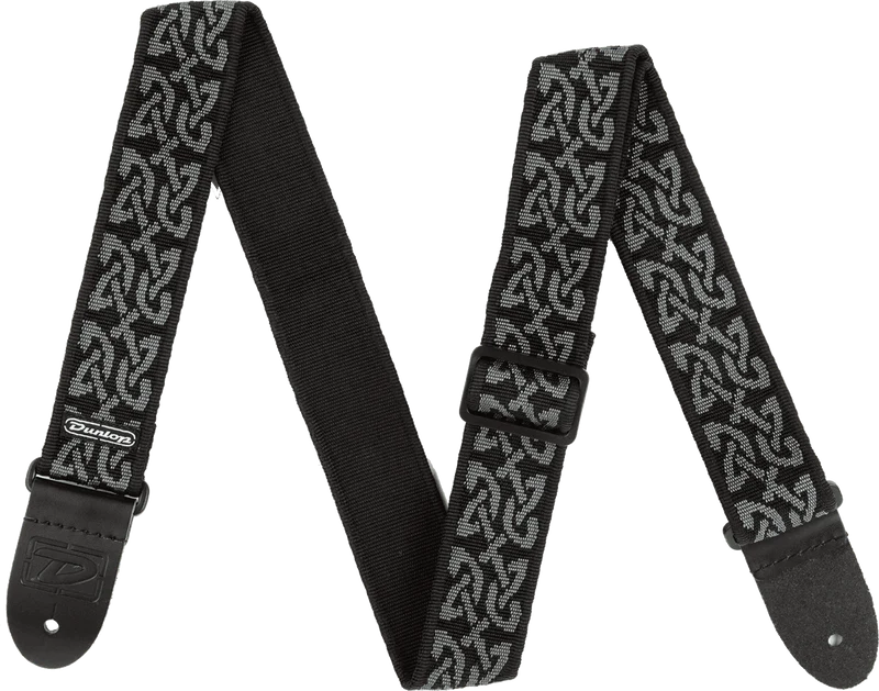 Courroie guitare Dunlop Jacquard Celtic Grey D3814GY