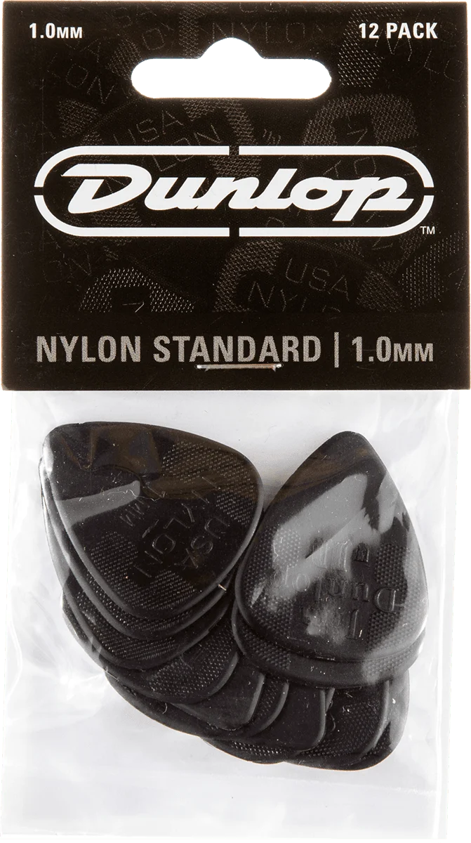 Player’s Pack de 12 médiators Dunlop Nylon Standard 0.100mm 44P100