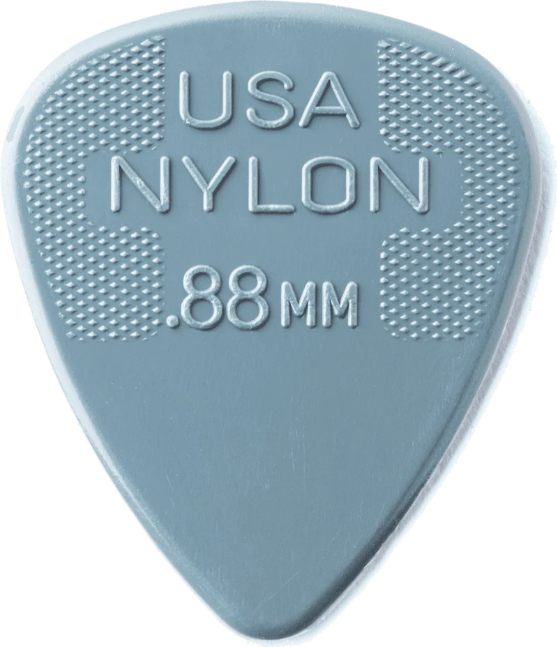 Player’s Pack de 12 médiators Dunlop Nylon Standard 0.88mm 44P88