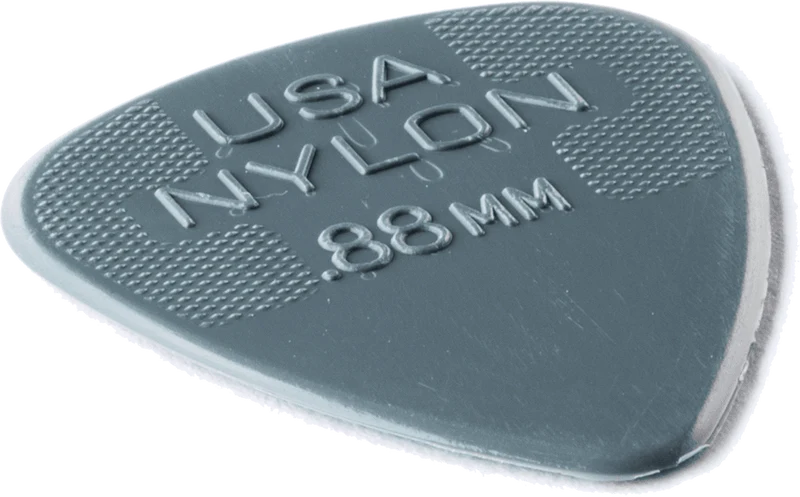 Player’s Pack de 12 médiators Dunlop Nylon Standard 0.88mm 44P88