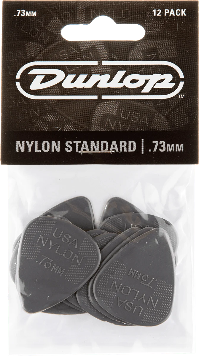 Player’s Pack 12 médiators Dunlop Nylon Standard 0.73mm 44P73