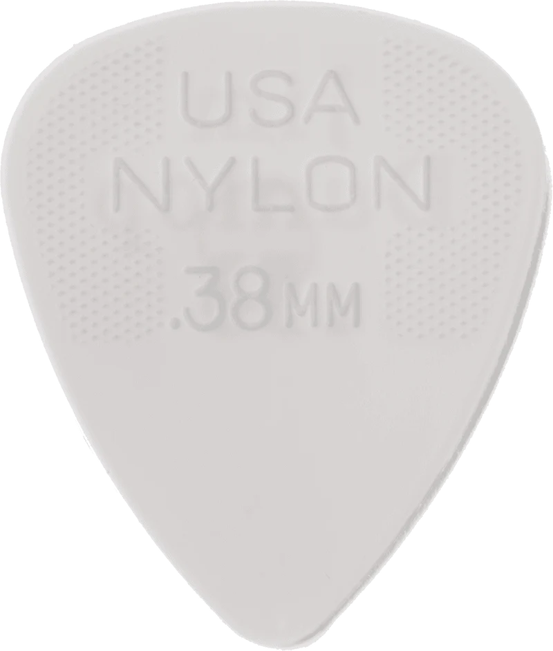 Player’s Pack 12 médiators Dunlop Nylon Standard 0.38mm 44P38