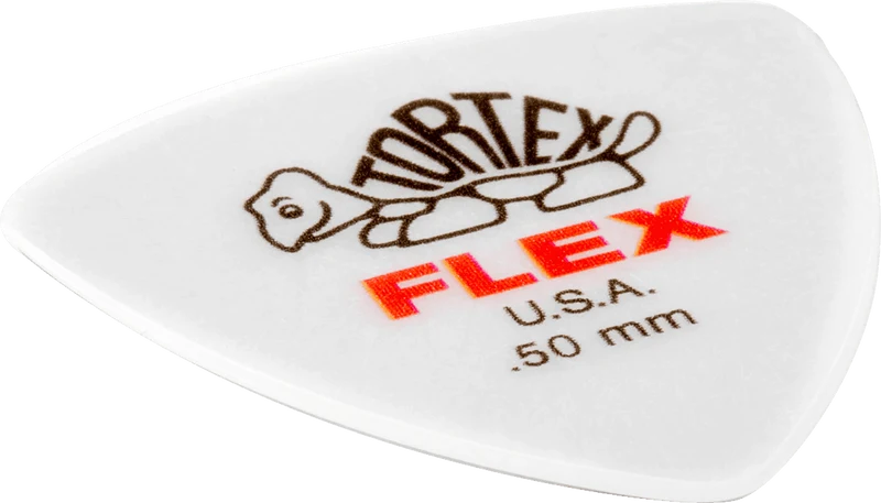 Player’s Pack de 6 médiators Dunlop Tortex Flex Triangle 0.50mm 456P50